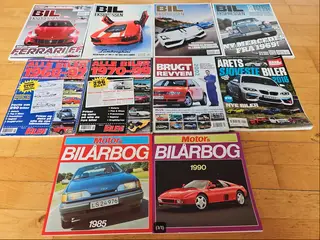 10 historiske bilmagasiner fra 1968 til 2016