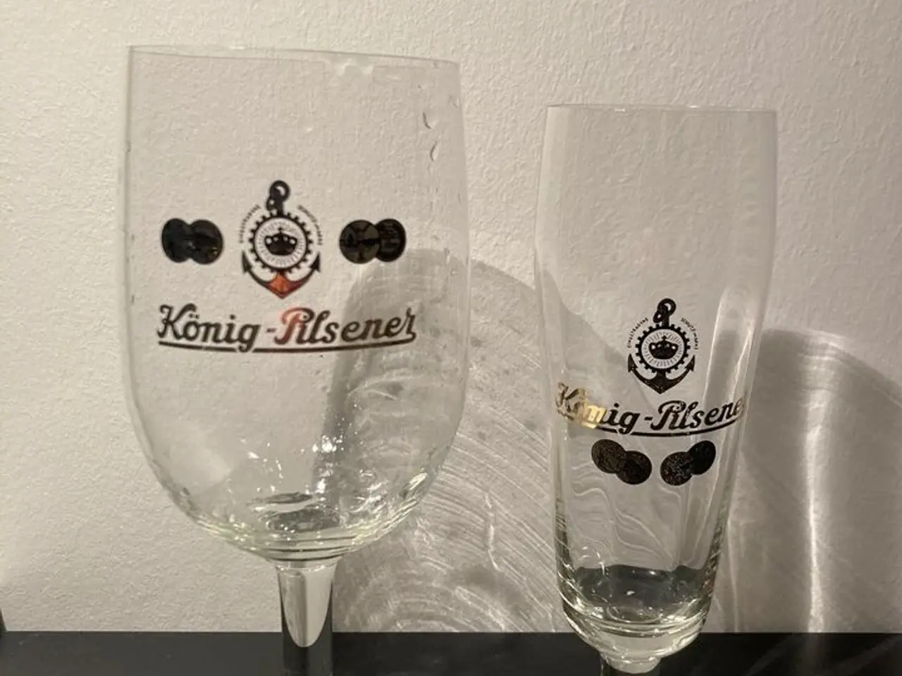 Billede 1 - König Pilsener ølglas - 2 stk.