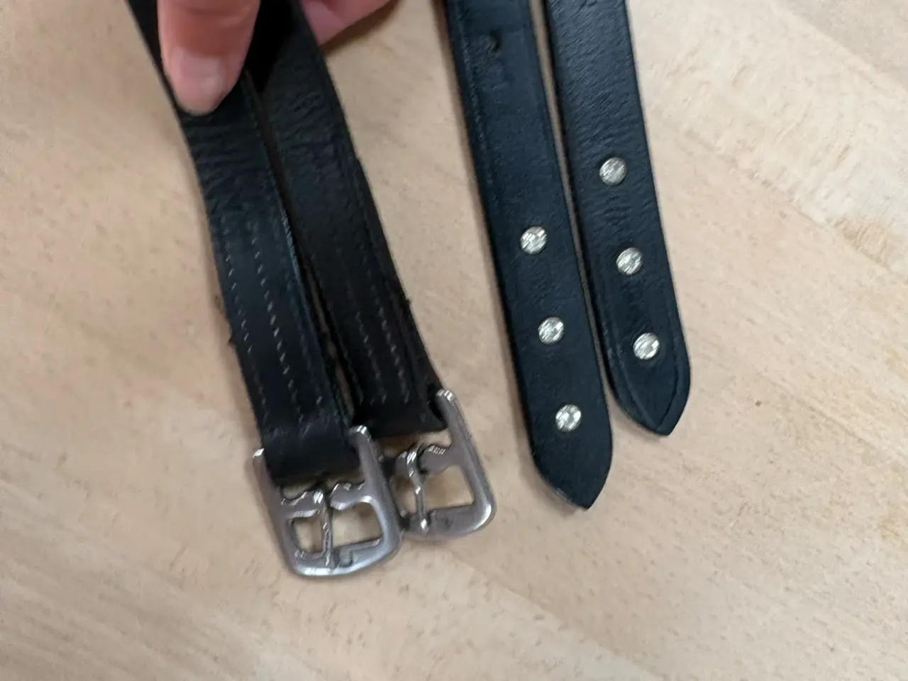 Billede 4 - Stigeremme med bling str 145