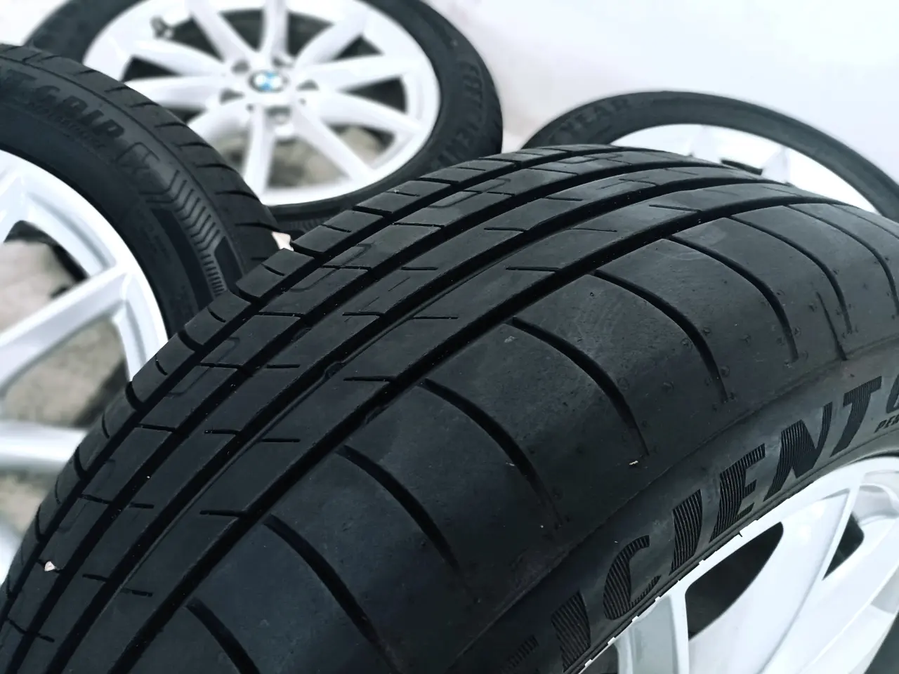 Billede 7 - 5x112 17" ET52 nav 66,6ø BMW sommersæt inkl.TPMS