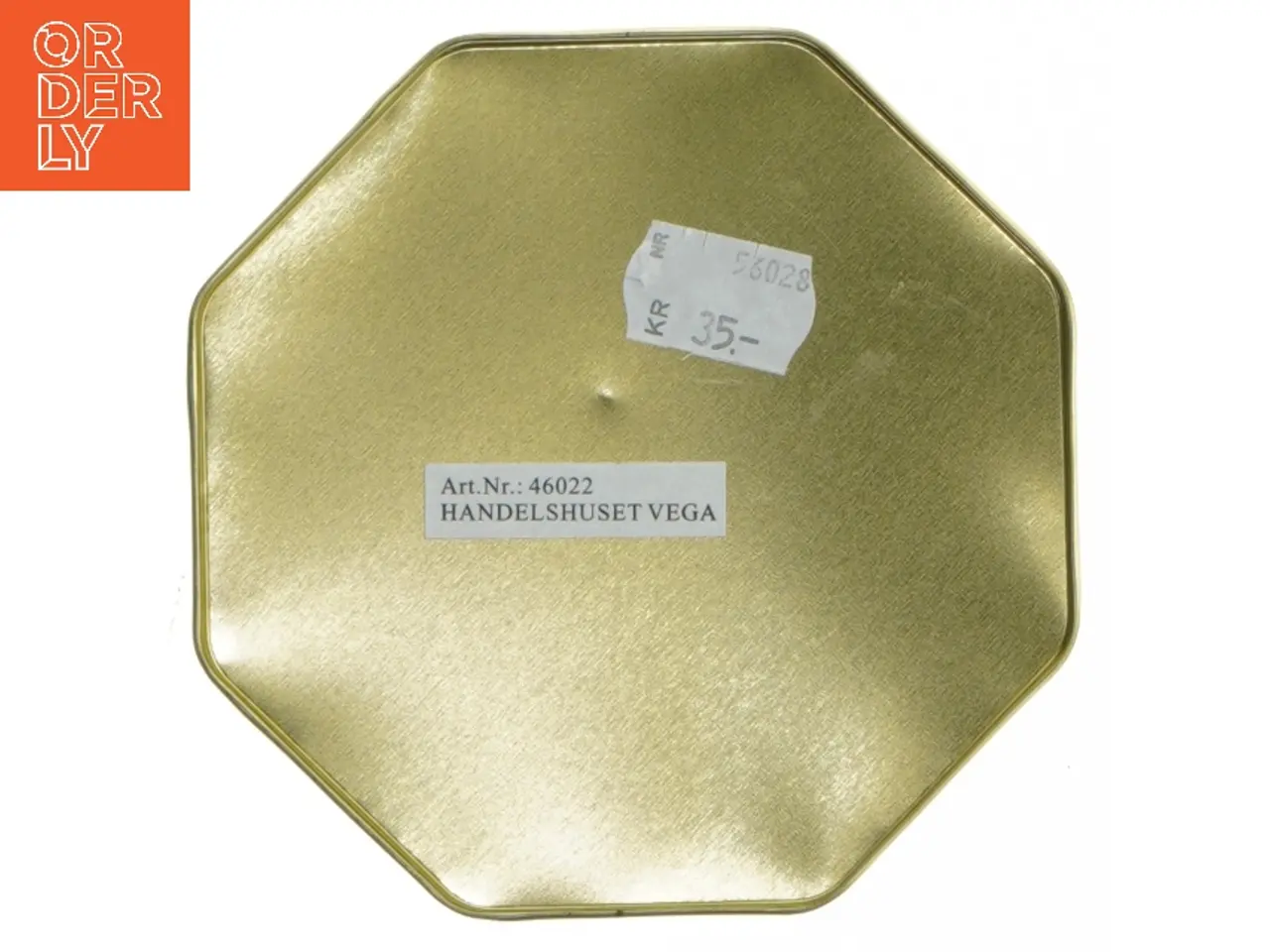 Billede 3 - Dekorativ metaldåse (str. 11x12,5 cm)