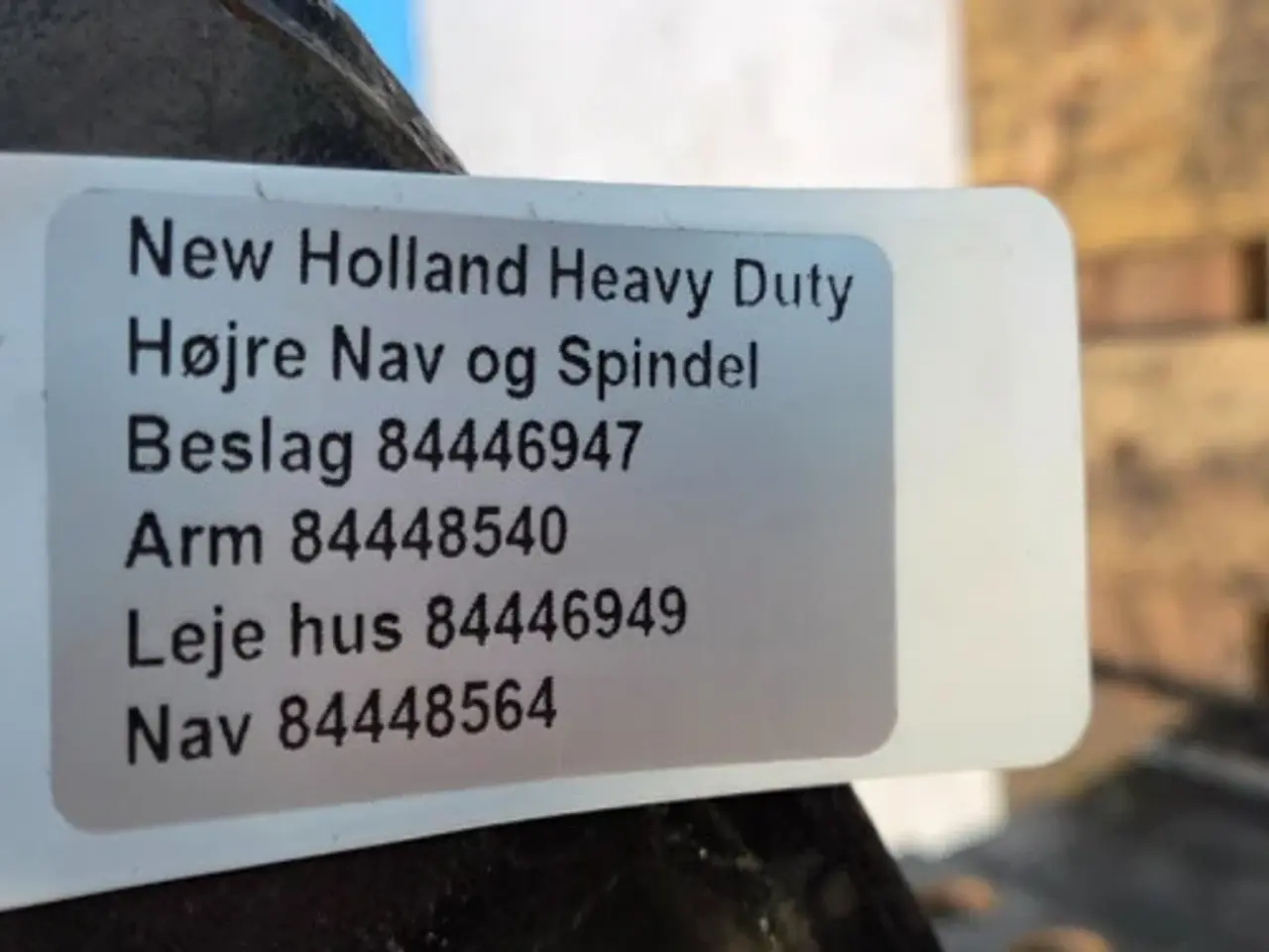 Billede 19 - New Holland CR10.90 Spindel Sæt L+R. 84446945