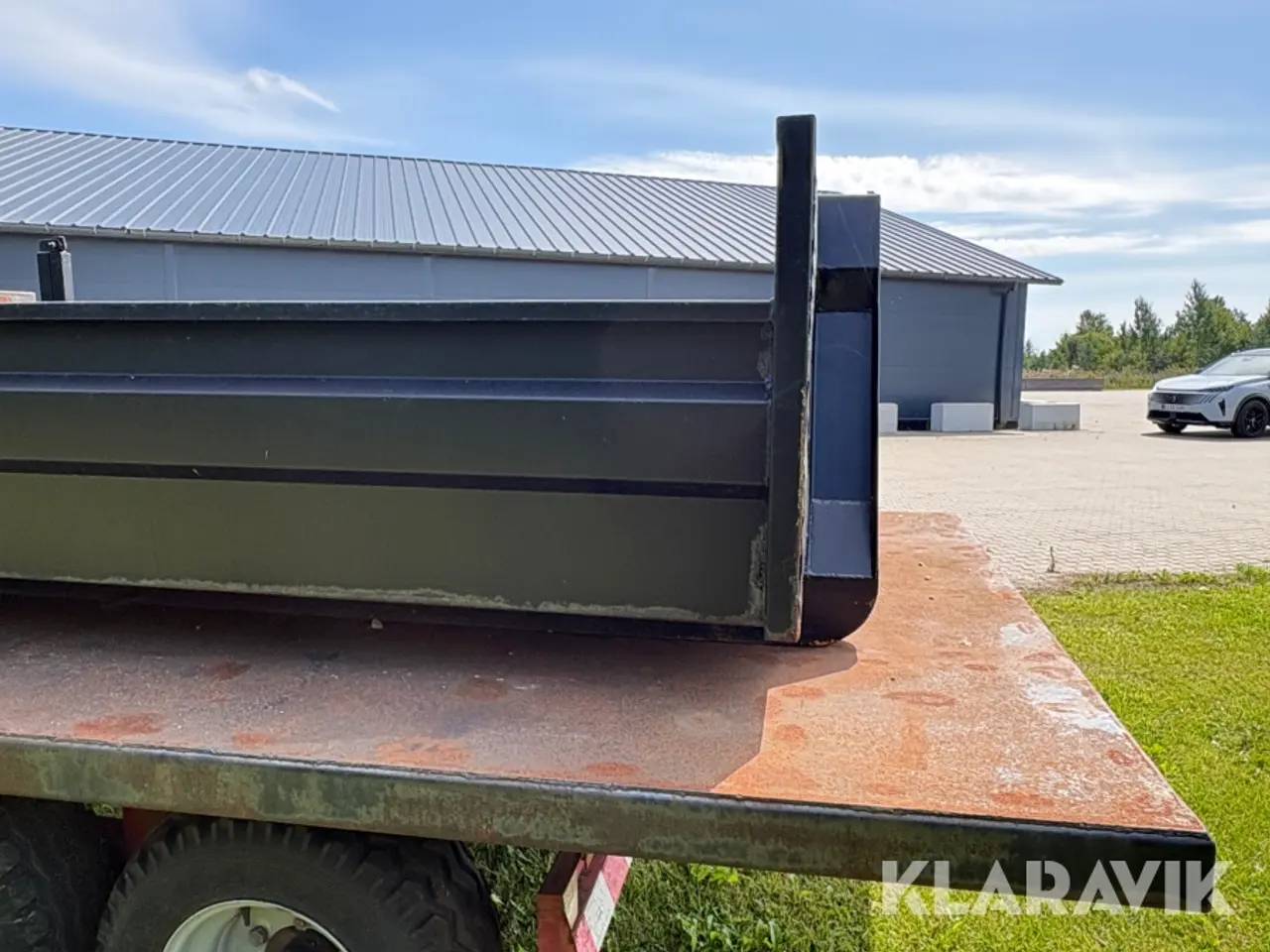 Billede 8 - Kroghejsevogn med lad og container