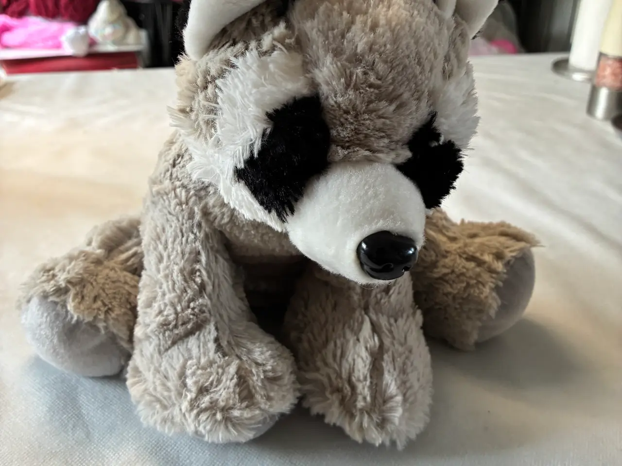Billede 1 - Blød vaskebjørn, bamse