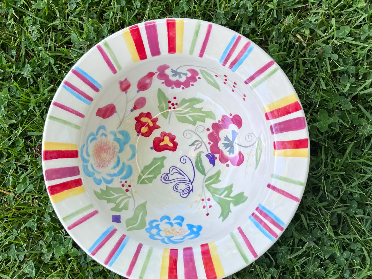 Billede 1 - Retro porcelænsskål