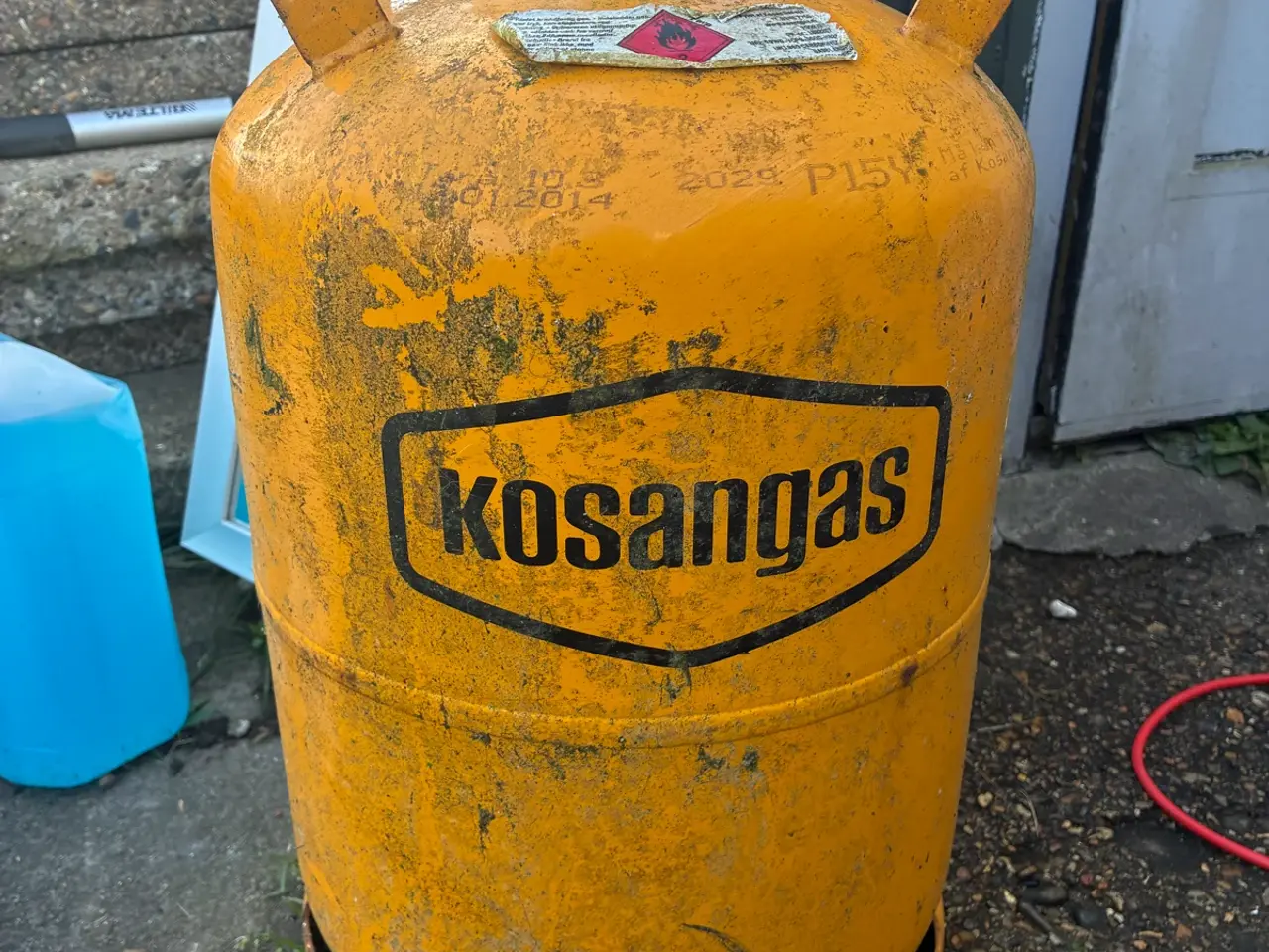 Billede 1 - Tom 11 kg gasflaske 