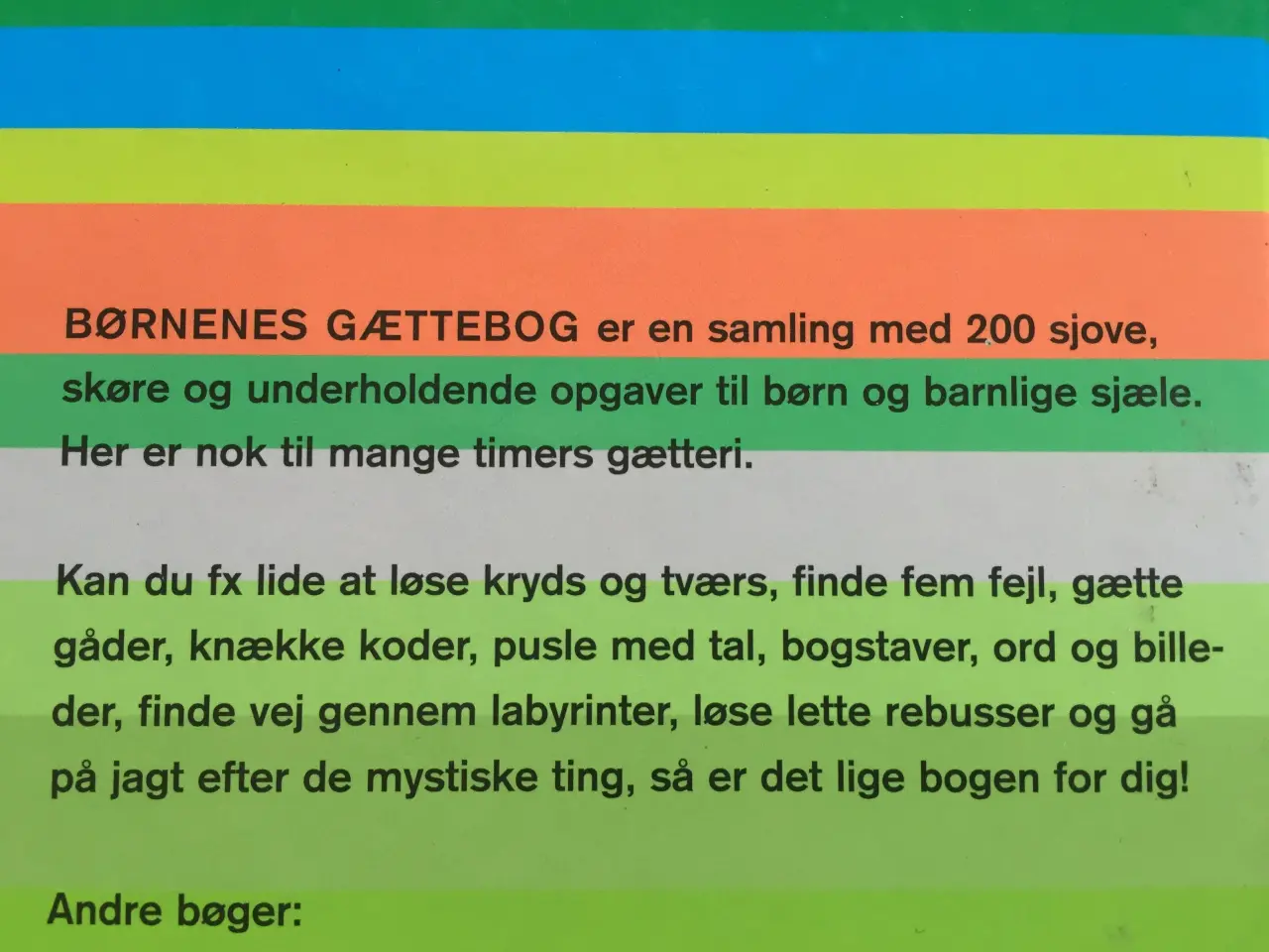 Billede 2 - Børnenes gættebog, af Werner Nielsen