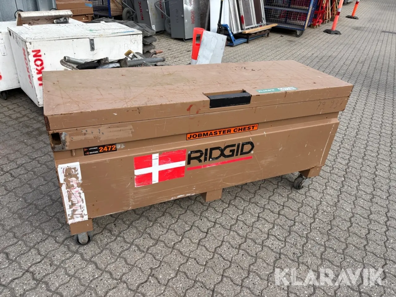 Billede 1 - Værktøjskasse Ridgid JobMaster Chest 2472