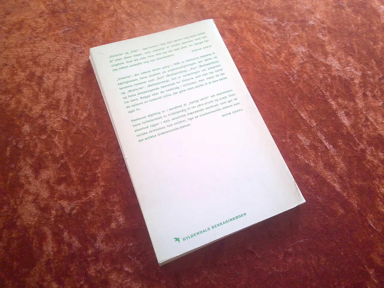 Billede 2 - Victoria, Knut Hamsun