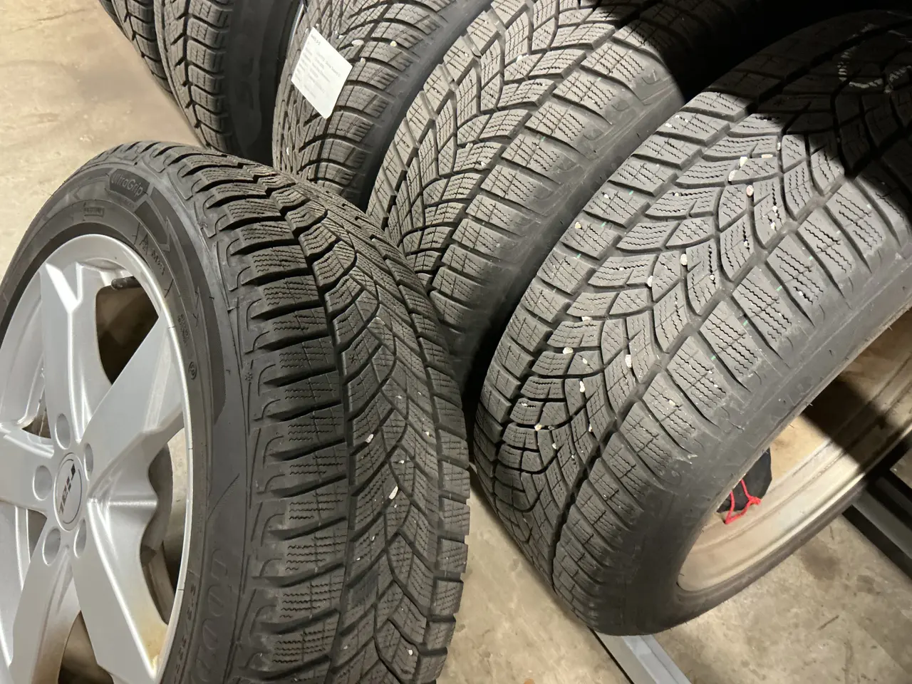 Billede 2 - 4 gode Alu vinterdæk