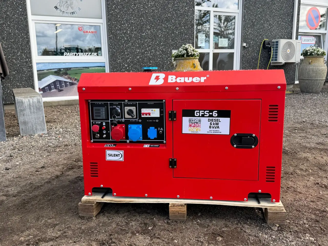 Billede 1 - Bauer GFS-6 Kvalitets Bauer 8KVA generator