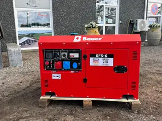 Bauer GFS-6 Kvalitets Bauer 8KVA generator