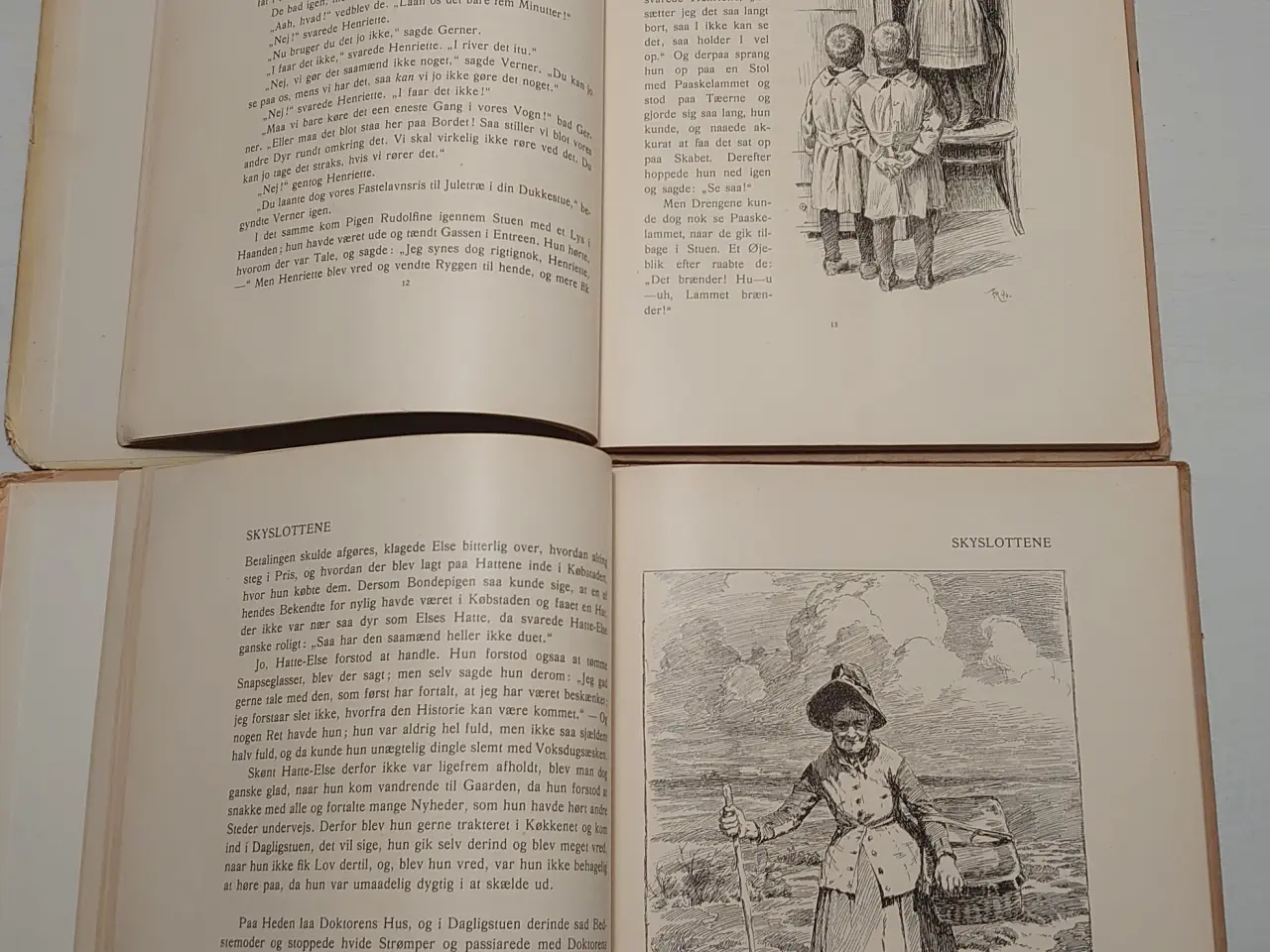 Billede 3 - J.Krohn: Fortællinger for Børn. 2.og3. Saml. 1911.
