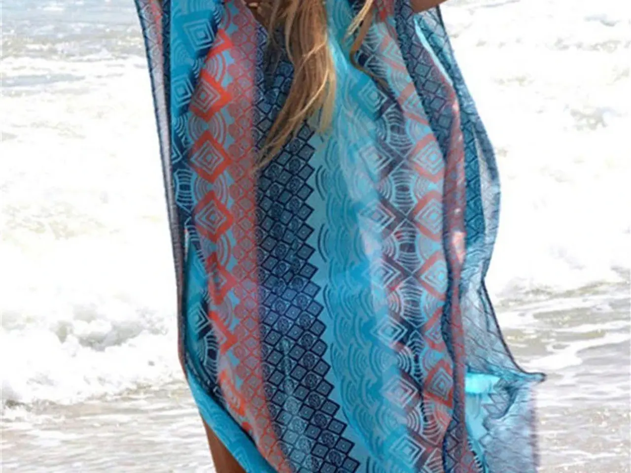 Billede 2 - Smart BOHO Kaftkan Maxi (one-size)