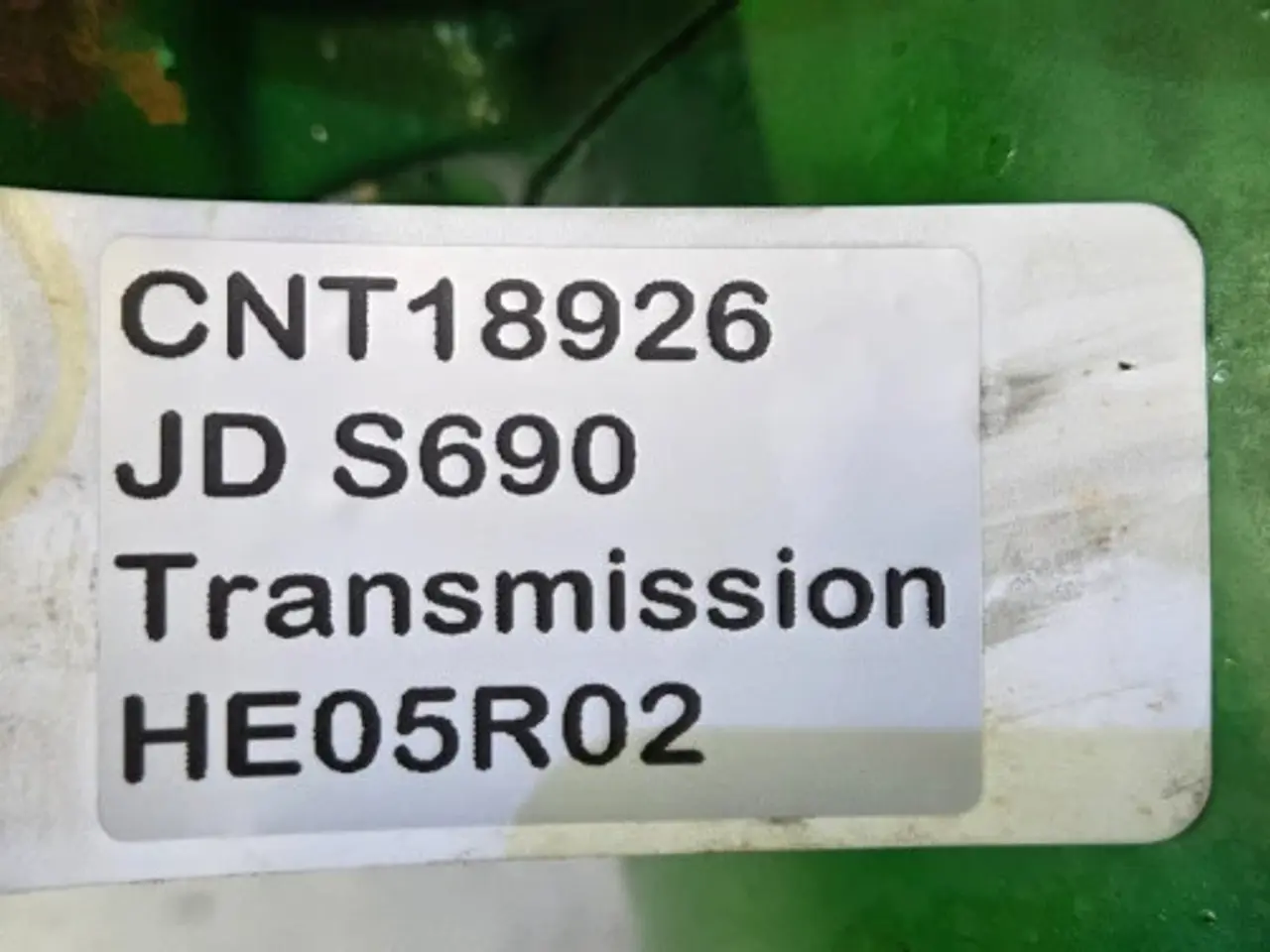Billede 24 - John Deere S690 Gearkasse DE20902