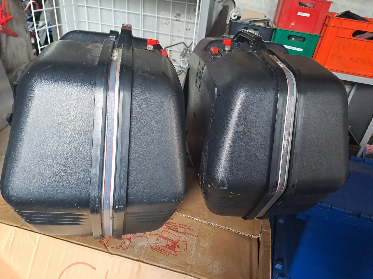 Billede 2 - Givi 45 l sidetasker og beslag til Suzuki DL 1000