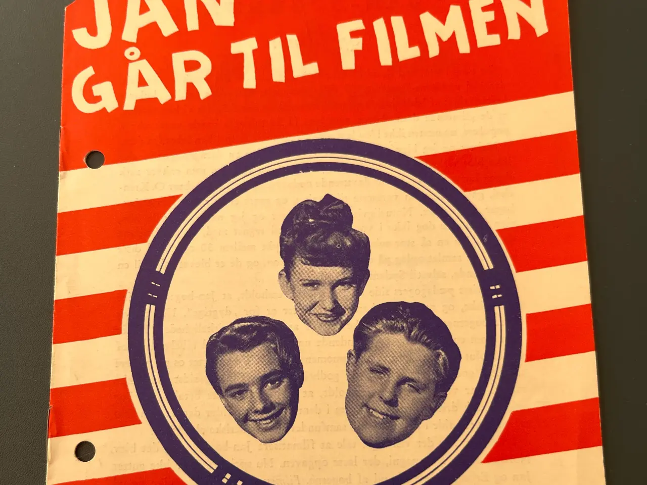 Billede 1 - Jan går til filmen 