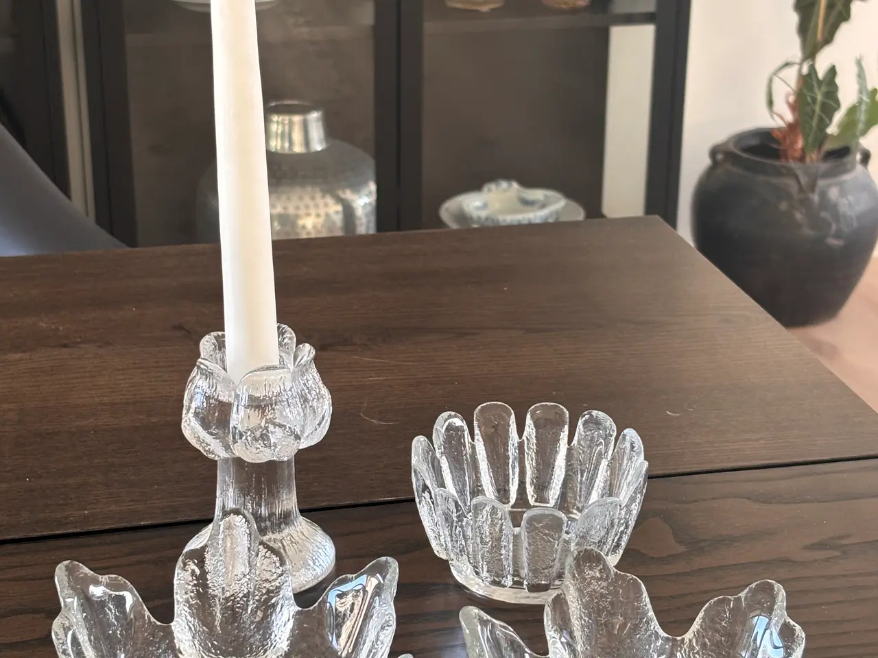 Billede 1 - 4 flotte glas stager