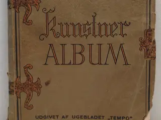 Kunstner Album. Komplet med 52 fotos. Ca 1940.