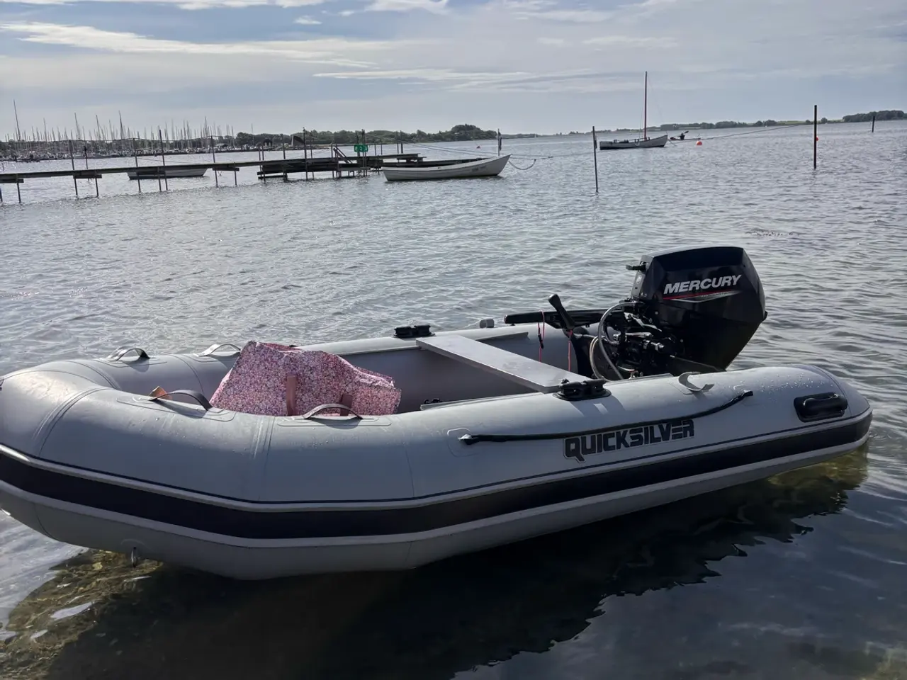 Billede 1 - Gummibåd - Quicksilver 300 Sport med stærk 15 HK M