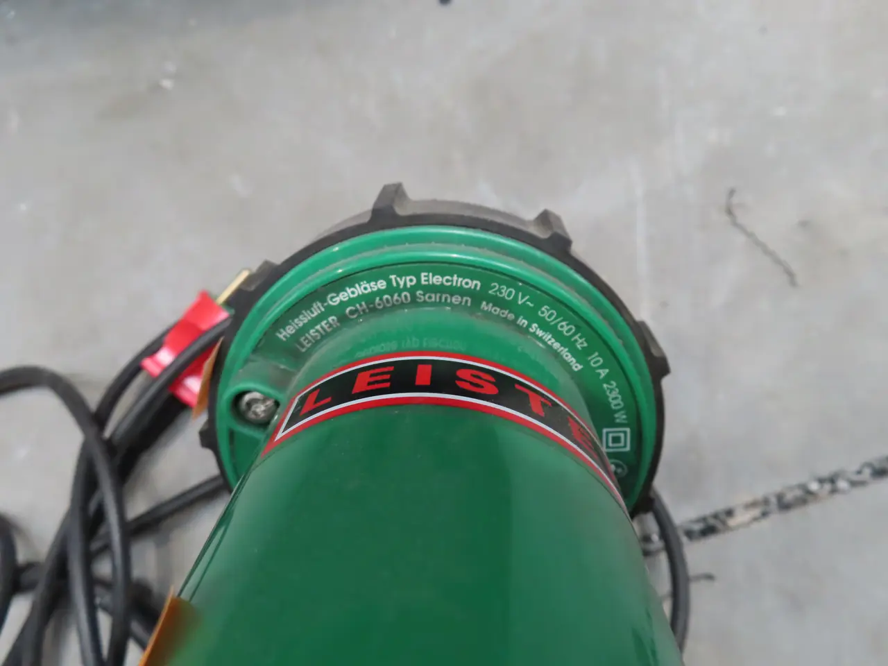 Billede 2 - Varmepistol LEISTER CH-6060