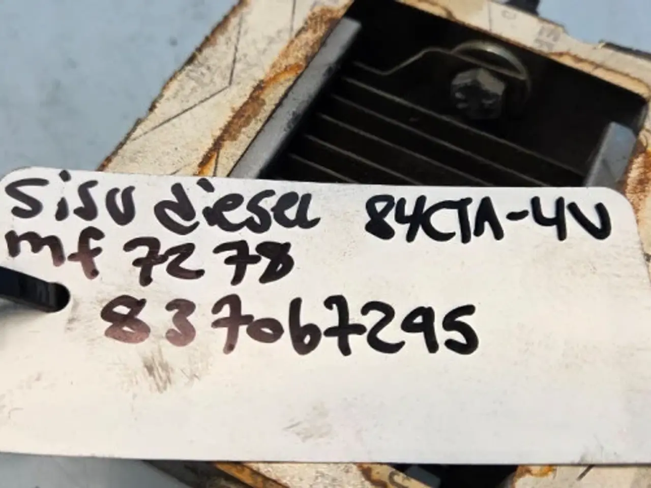 Billede 12 - SisuDiesel 84CTA-4V Forluftvarmer 837067295