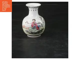 Dekorativ keramikvase (str. 8x6 cm)