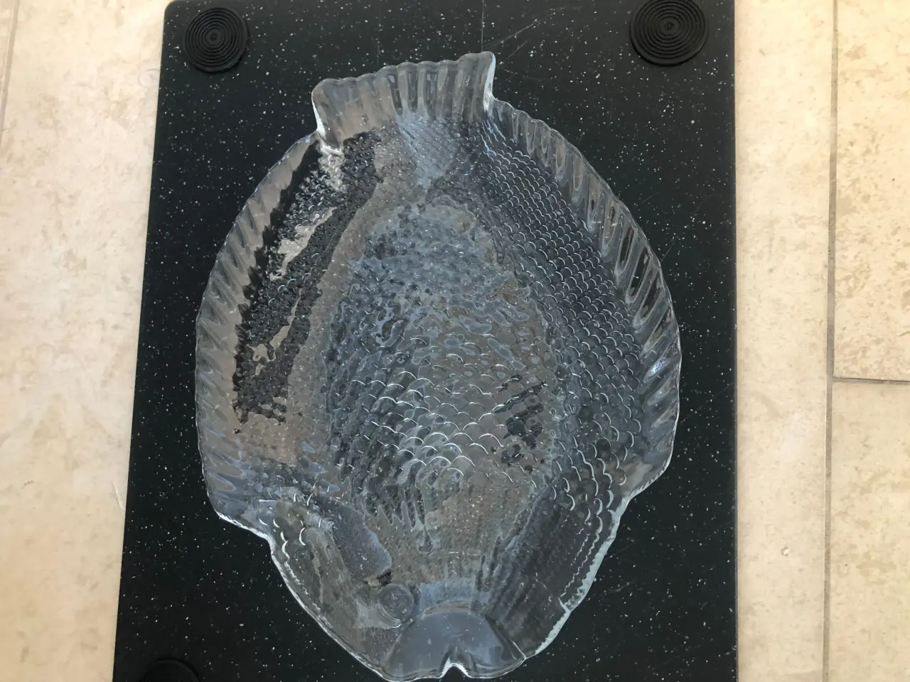 Billede 1 - Fiske glas tallerkner 6 stk