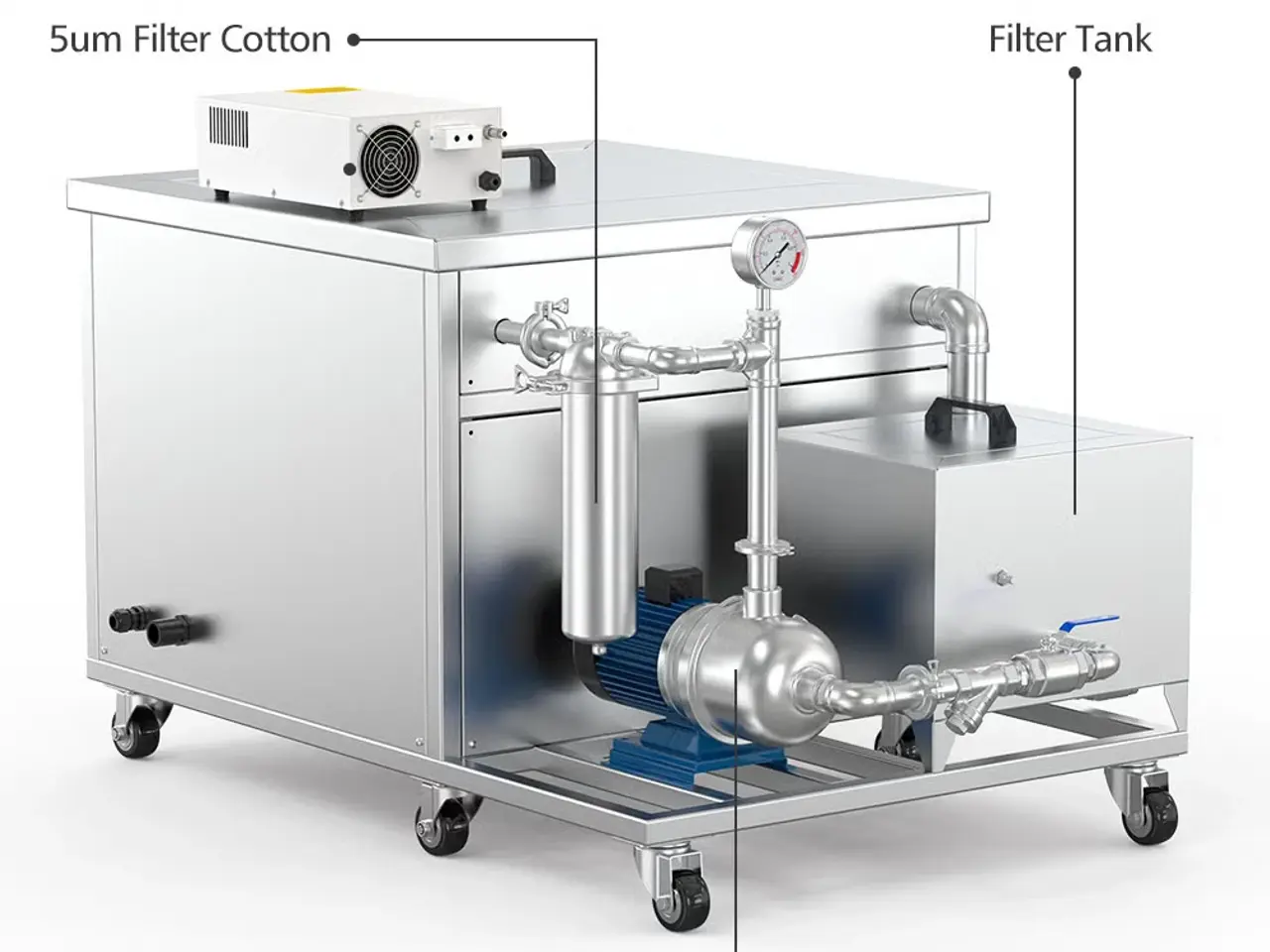 Billede 4 - Ultralydsrenser, XL, ultrasonic cleaner