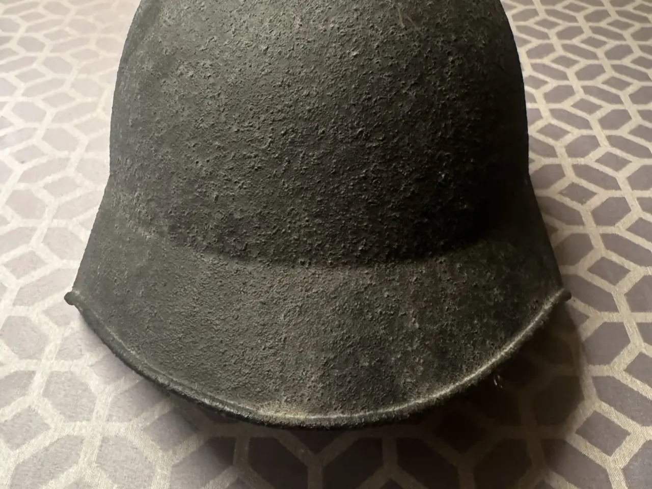 Billede 1 - Sjælden WW2 M18/40 stålhjelm - CH