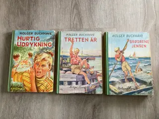 3 ungdomsbøger af Holger Buchhave