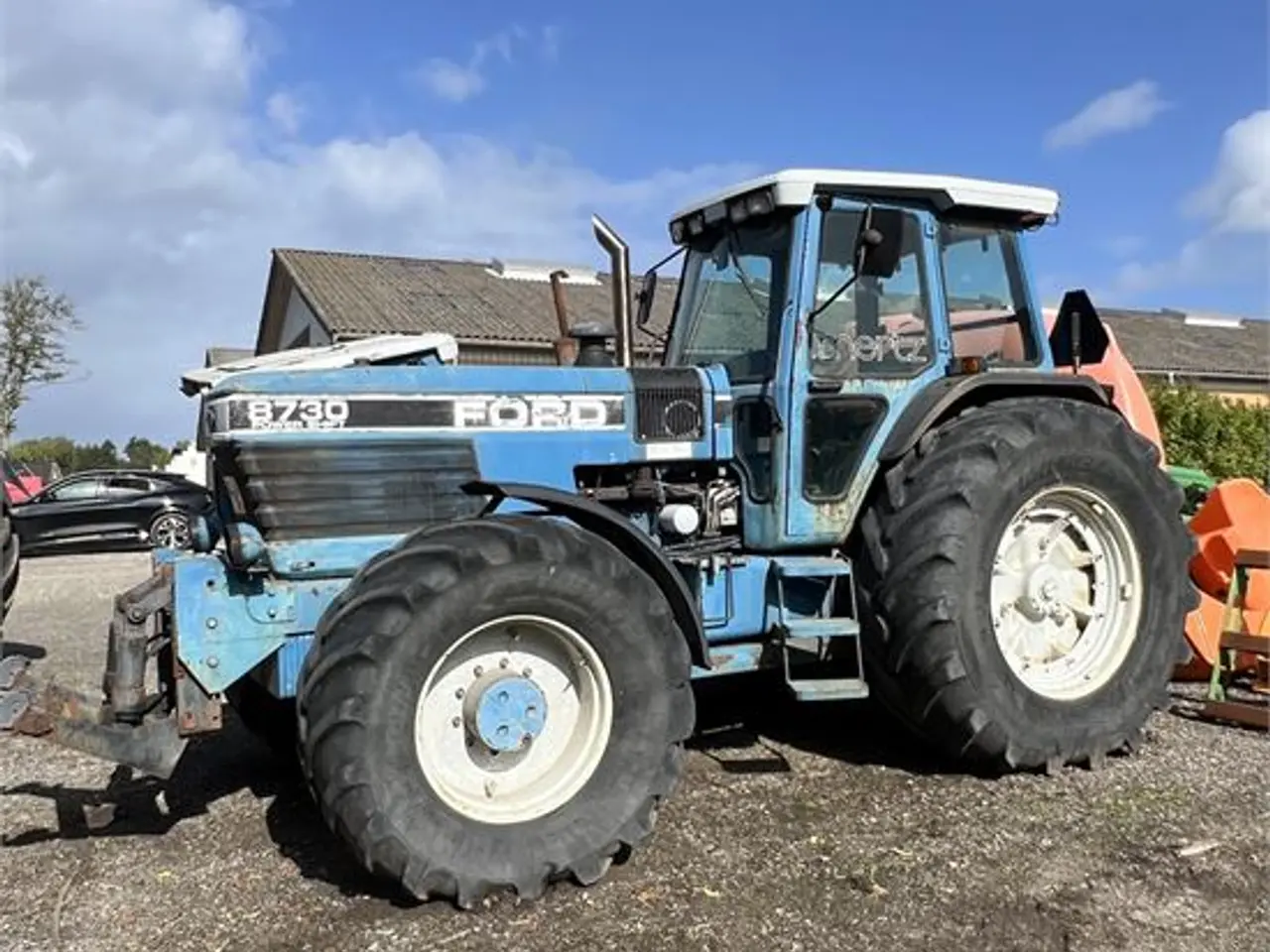 Billede 1 - Ford 8730 7,8 ton - 4 WD - Power Shift - Video