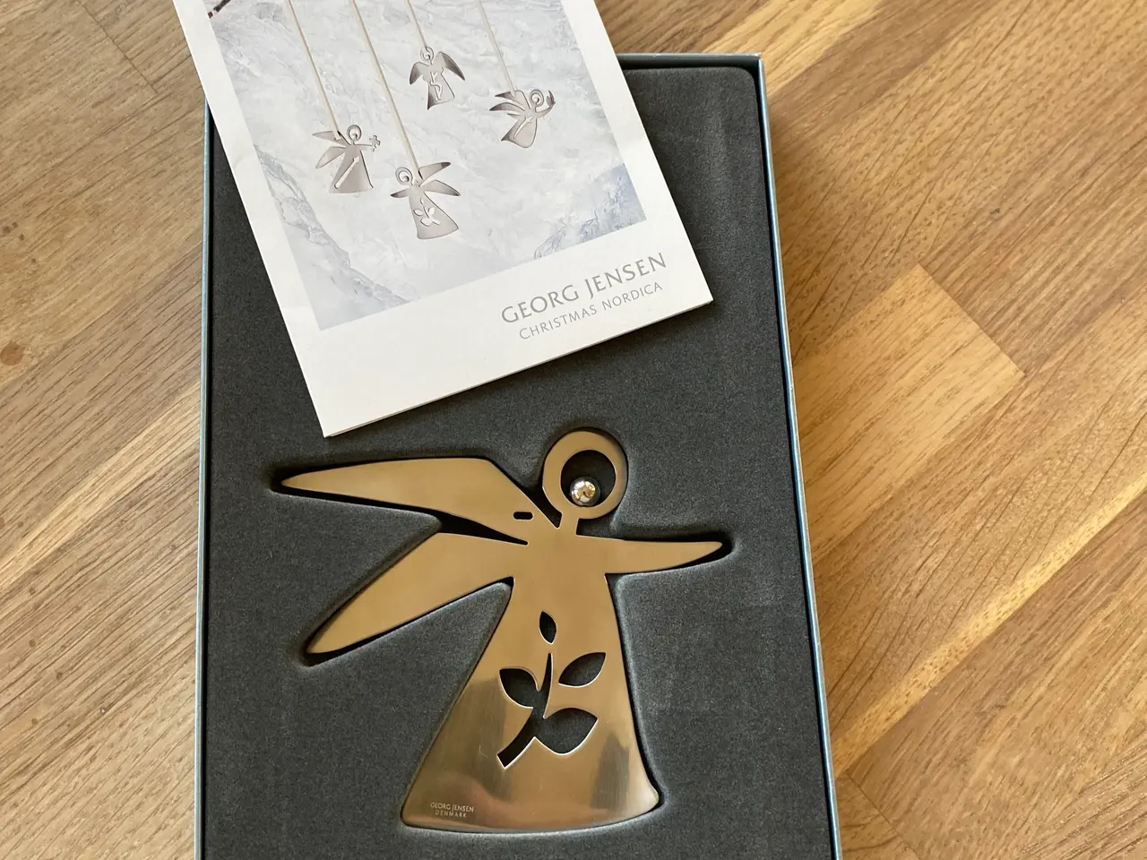Billede 6 - Kasse med julepynt bl.a Georg Jensen