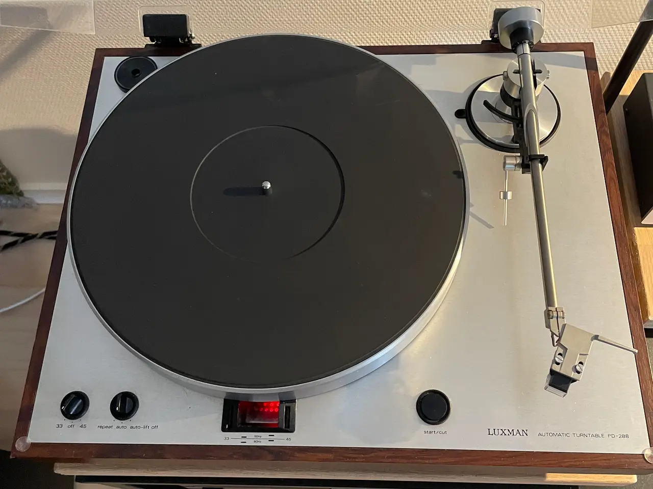 Billede 1 - Luxman PD 288 fuldautomatisk pladespiller.