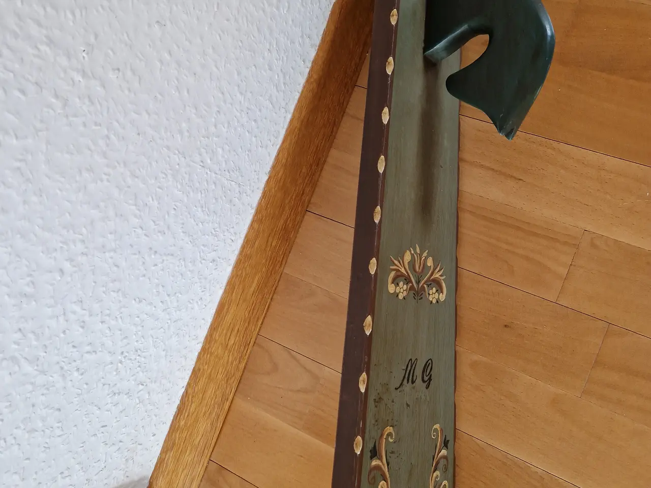 Billede 2 - Fint gammelt Manglebræt, L. 61 cm.