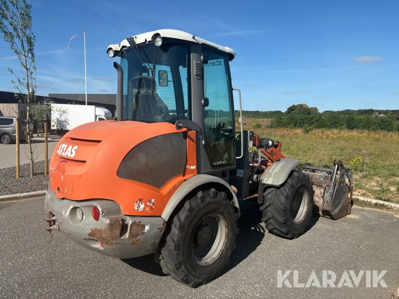 Billede 5 - Minilæsser Atlas 65 Super med tilbehør