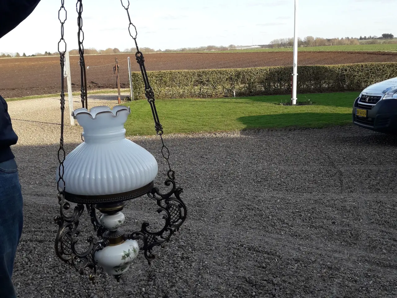 Billede 3 - Flot gammel lampe