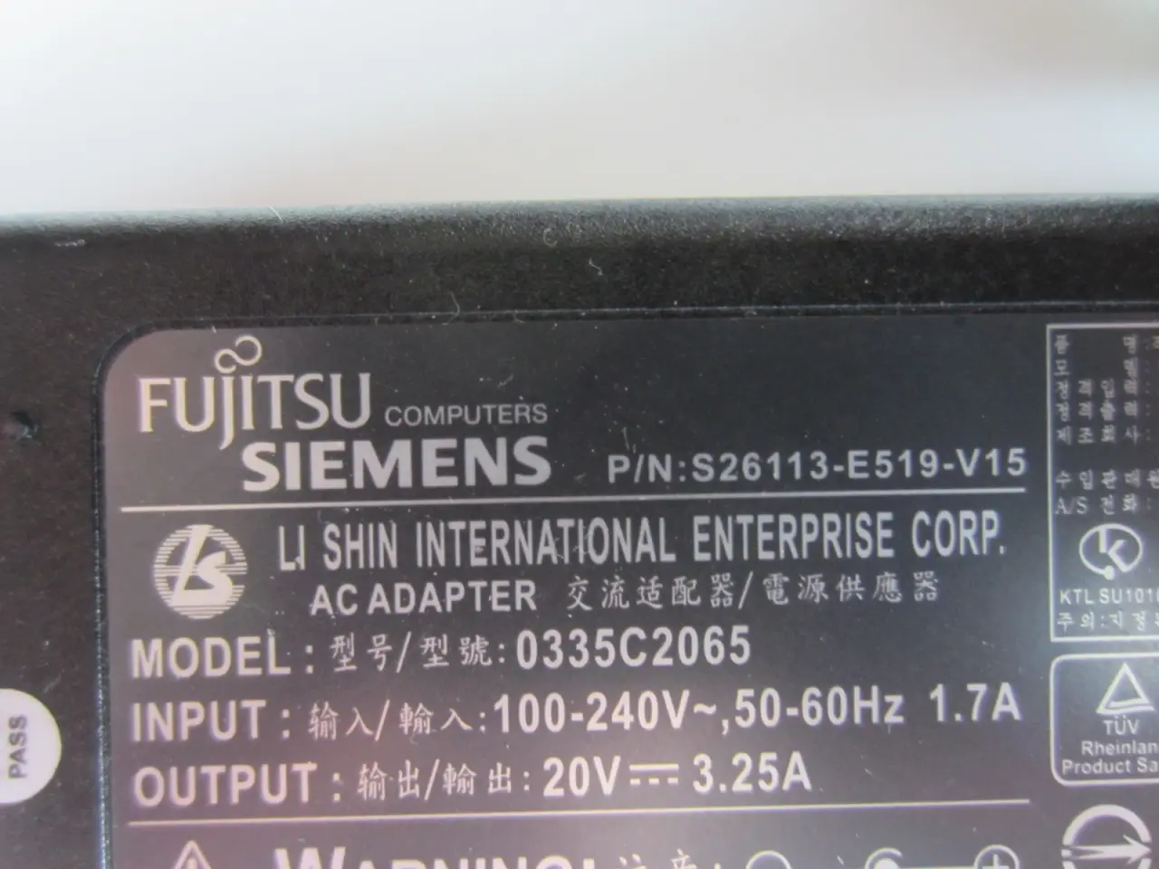 Billede 2 - Strømforsyning Fujitsu Limited S26113-E519-V15