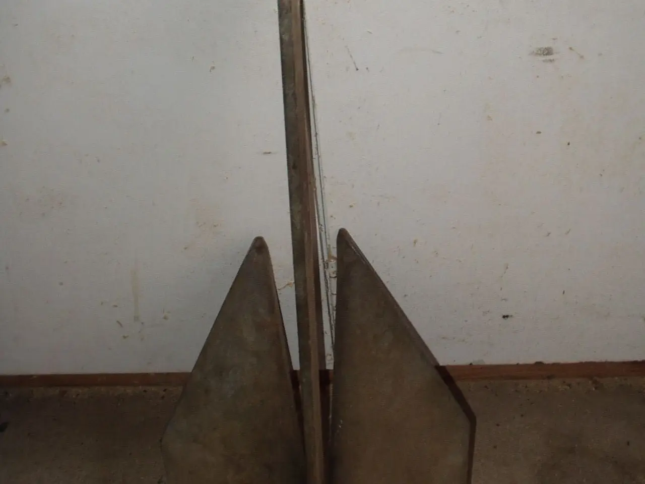 Billede 1 - Pladeanker varmgalvaniseret, 8,5 kg.