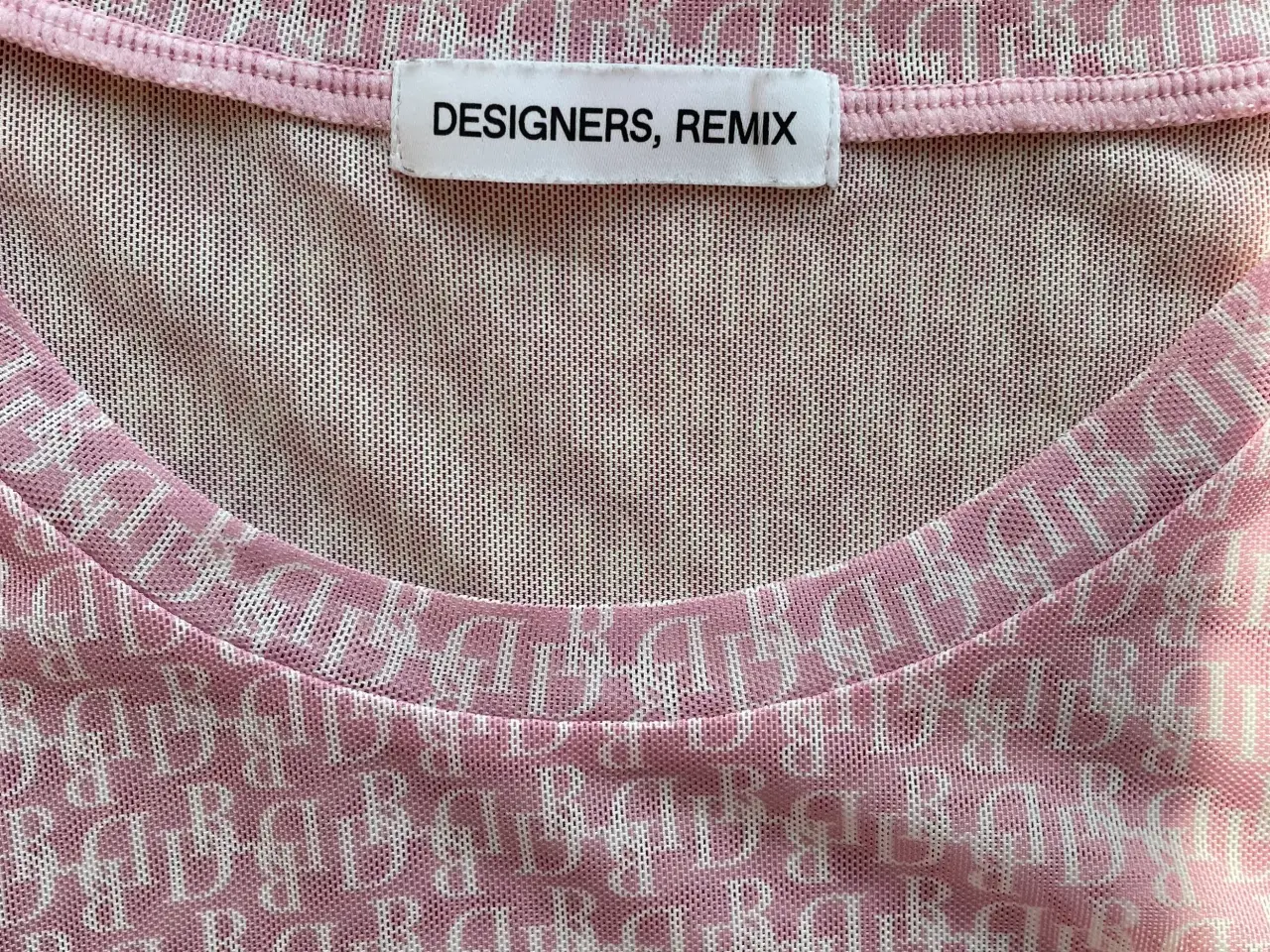 Billede 2 - Designers Remix meshbluse 