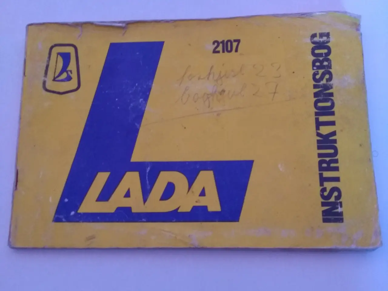 Billede 1 - Instruktionsbog Lada 2107