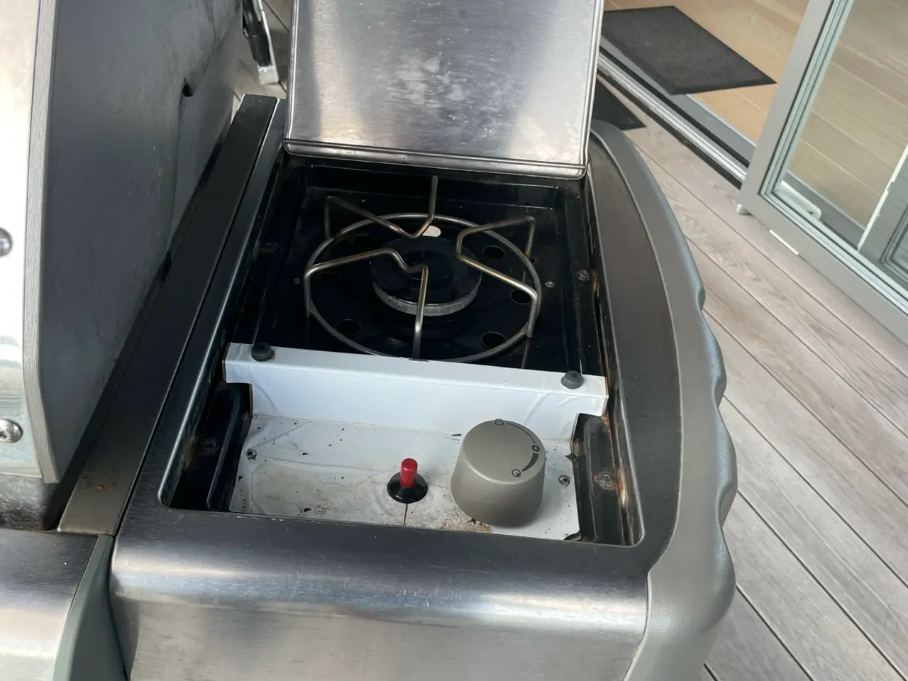 Billede 4 - Weber gasgrill med sidebrænder