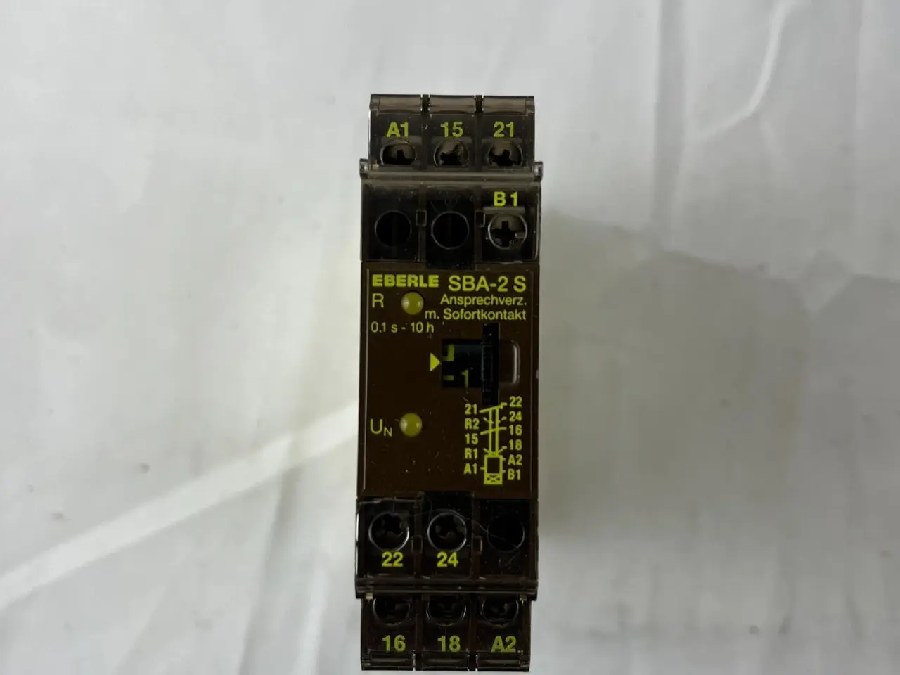 Billede 2 - Eberle SBA-2S Timer relæ 0.1s-10h 220V 24V DIN