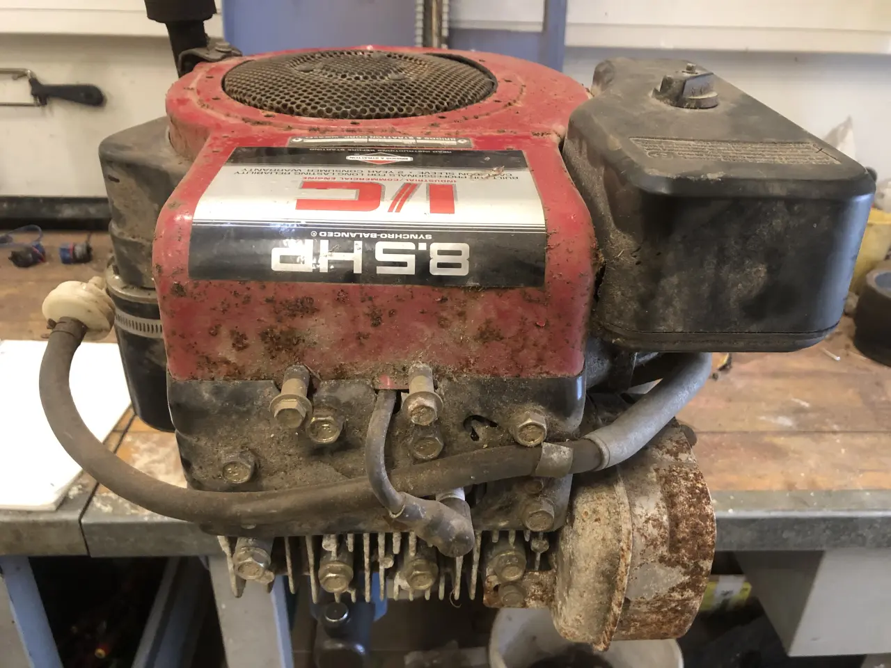 Billede 1 - 8,5hk benzinmotor