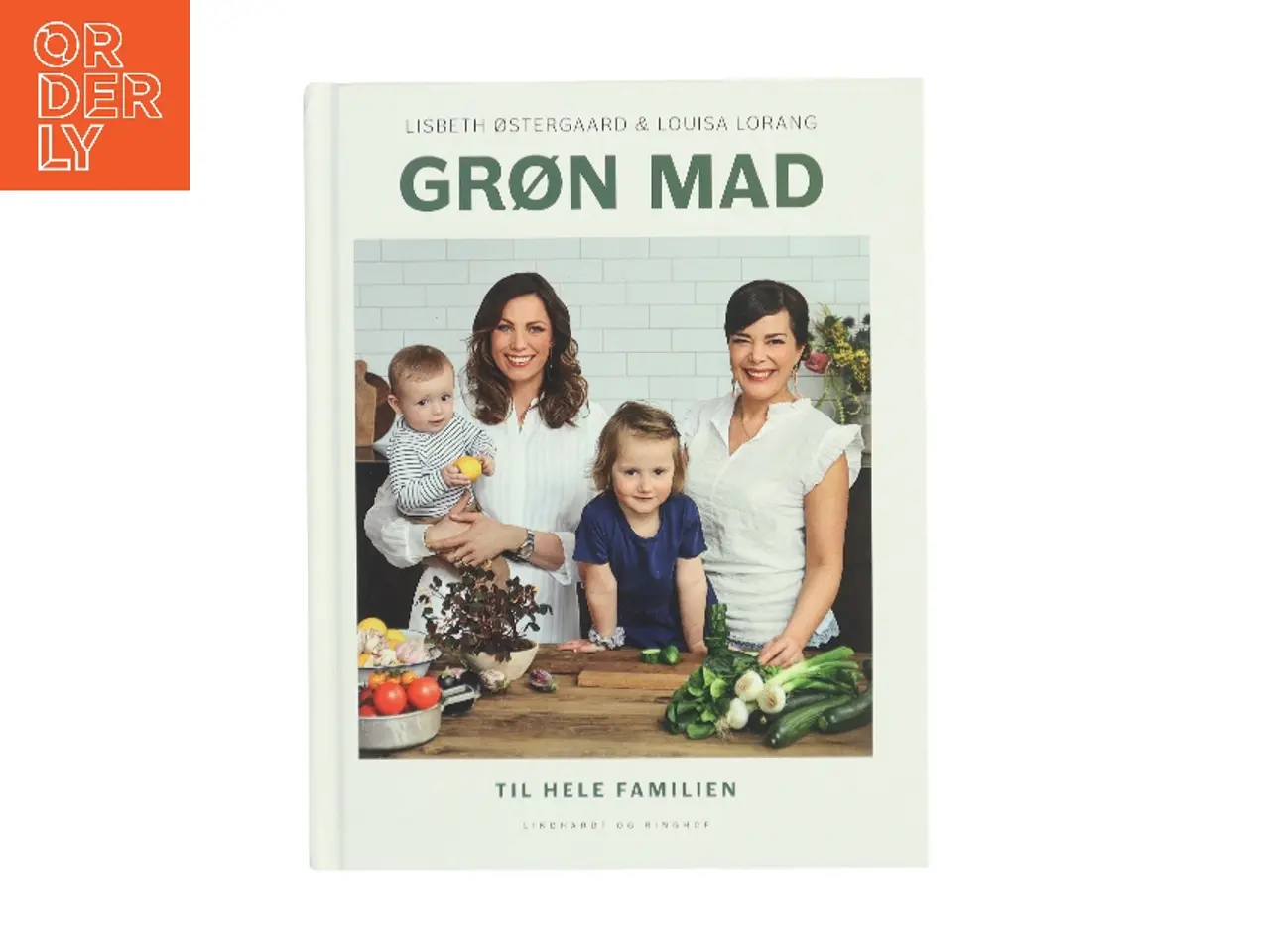 Billede 1 - Grøn mad til hele familien af Lisbeth Østergaard (Bog)