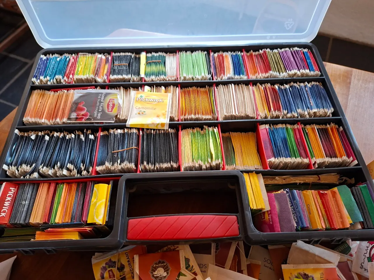 Billede 1 - Te brev samling