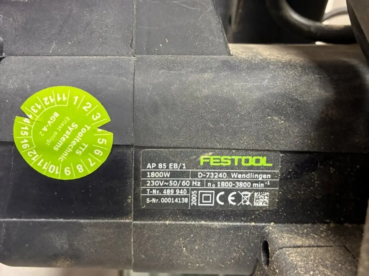 Billede 2 - Festool AP 85 EB/1 rundsav – 1.800 W / 85 mm skære