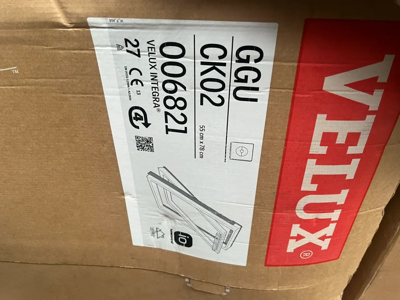 Billede 1 - Velux elektrisk ovenlysvindue