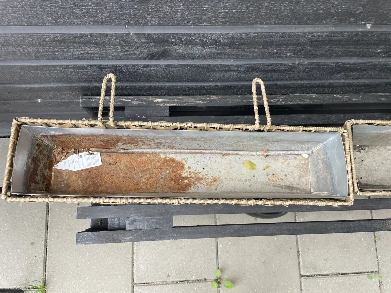 Billede 3 - Altankasser i rattan