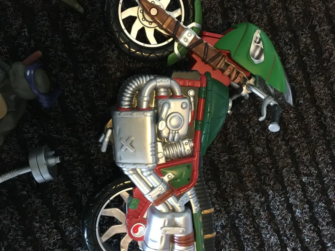 Billede 1 - 3 Ninja Turtles, 2 motorcykel . m.m,kalendergave
